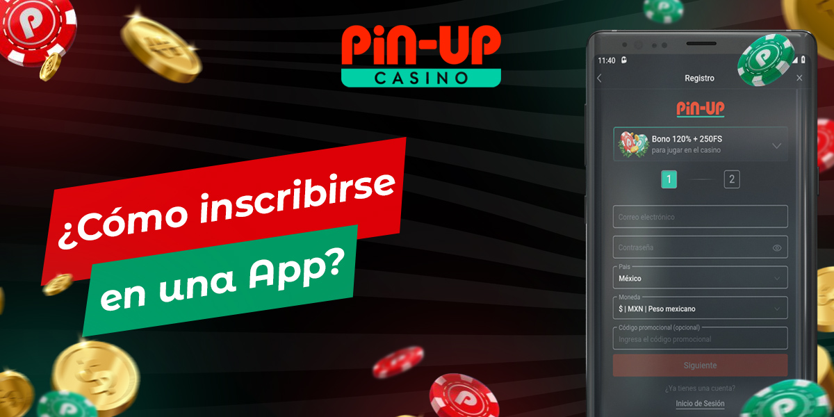 Cómo pueden registrarse en Pin Up los nuevos usuarios mexicanos