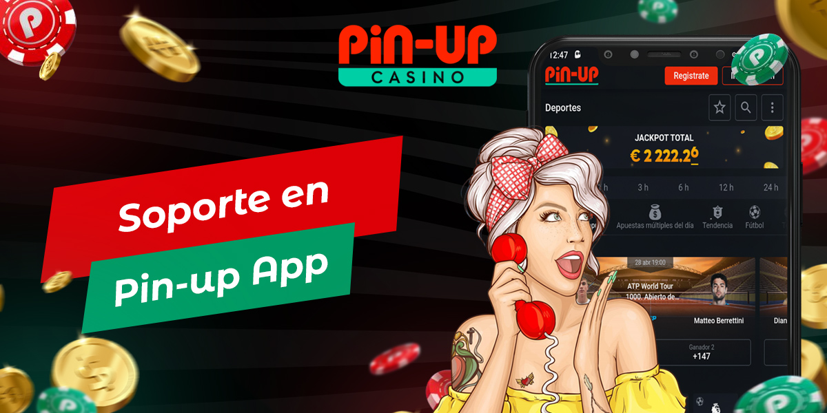 Contactos de asistencia de Pin Up y cómo localizarlos en la aplicación