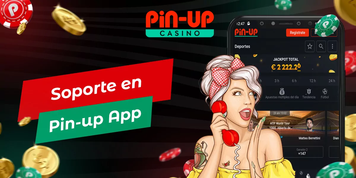 Contactos de asistencia de Pin Up y cómo localizarlos en la aplicación