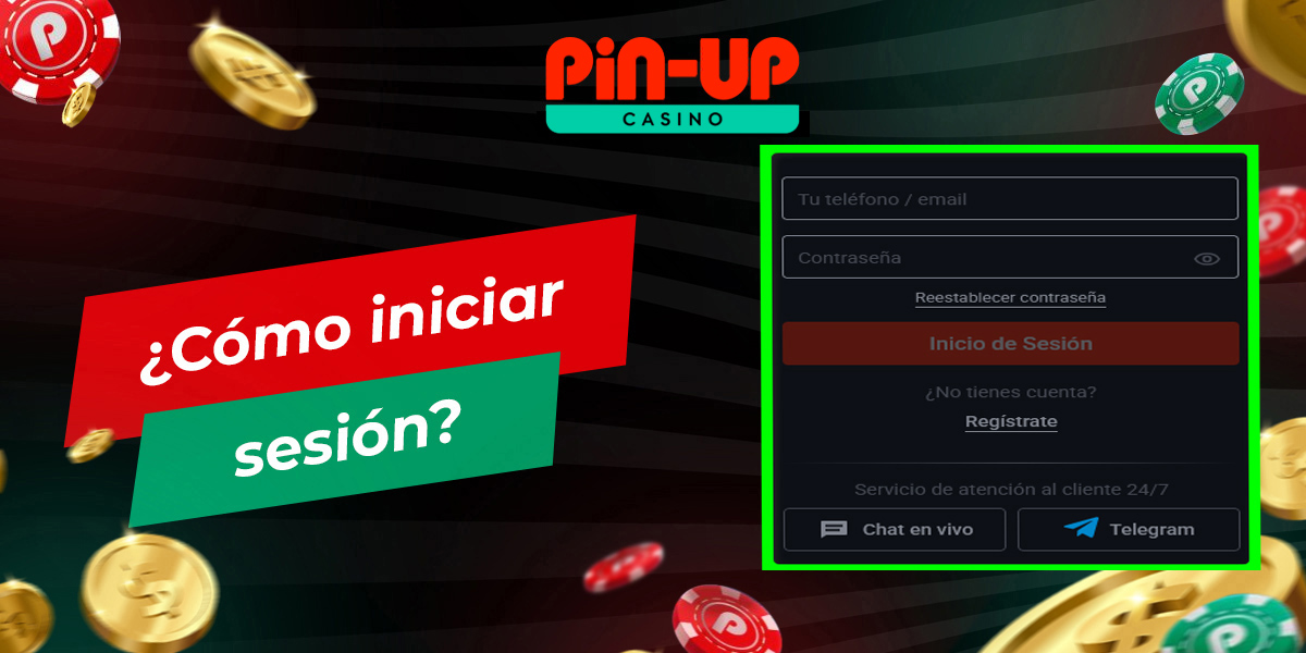 Cómo acceder a su cuenta personal en el sitio del casino en línea Pin-up